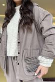 Mercer Soft Twill Jacket Mocha Mousse 